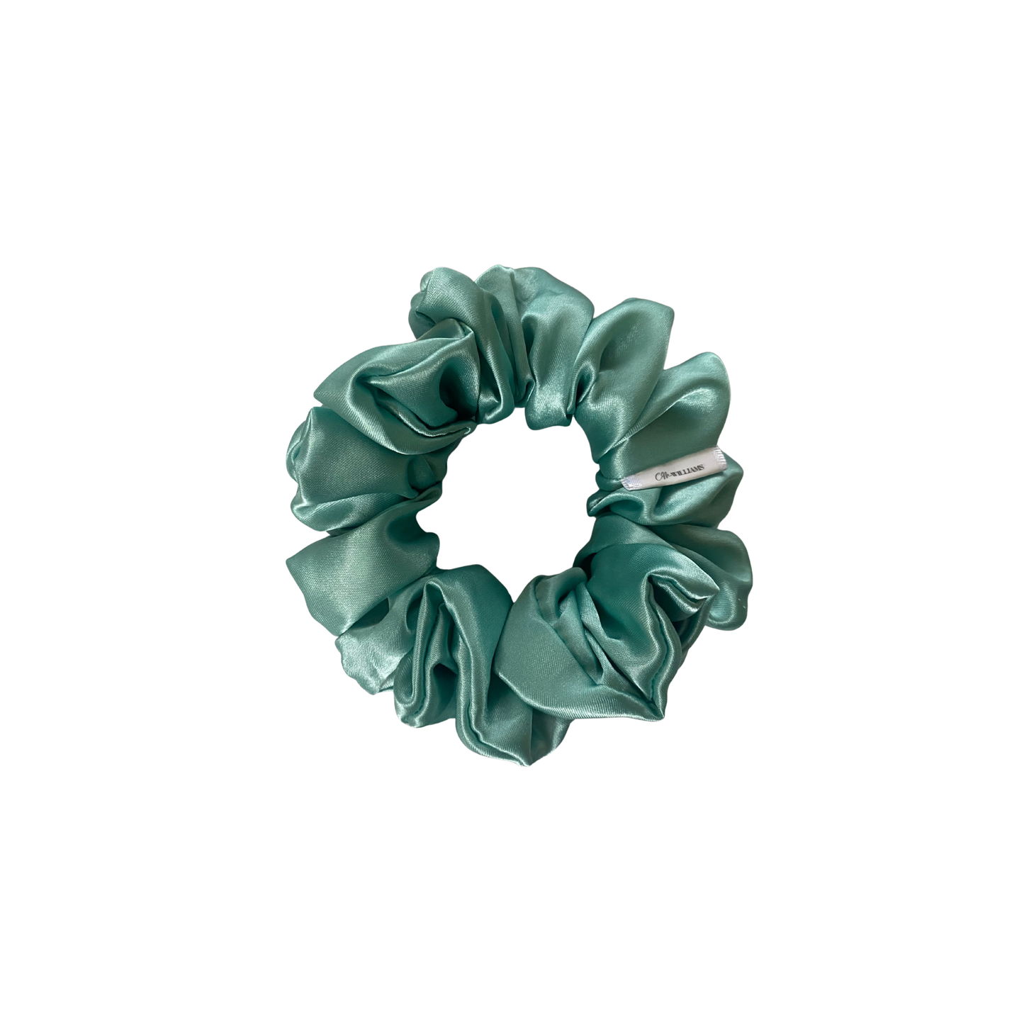 Teal Blue Scrunchie